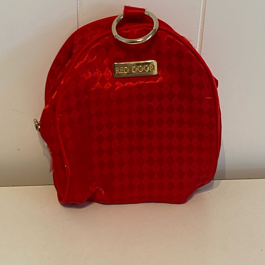 Vintage Elizabeth Arden Red Door Makeup Pouch